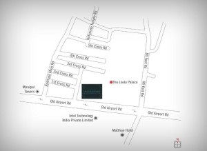 prestige-leela-residences-location-map
