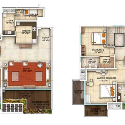 PentHouse-Floor Plans-The Five Summits Address