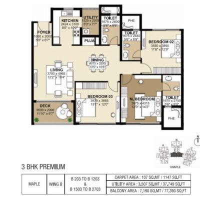 shapoorji-parkwest-3-bedroom-plan