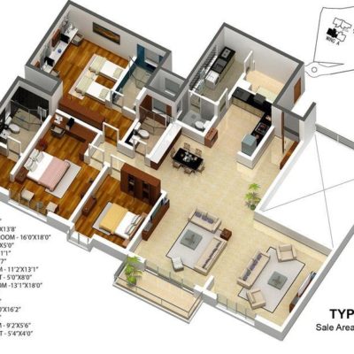 karle-zenith-3-bedroom-floor-plan-type-6