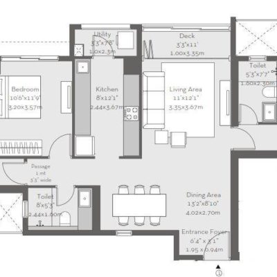 godrej-the-trees-3-bedroom-floor-plan