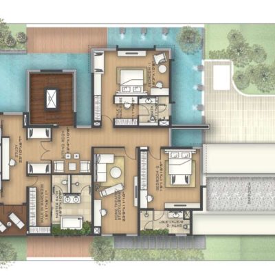 prestige-golfshire-Beaumont-golf-villa-bedroom-plans