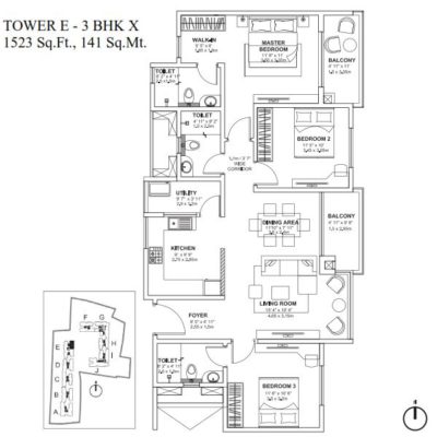 godrej-avenues-3-bedroom-floor-plan
