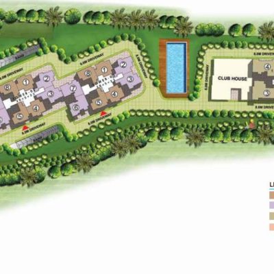 Prestige Misty Waters Layout Plan