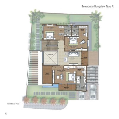Prestige White Meadows Villa Ground Floor Plan