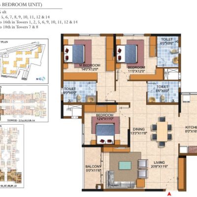 prestige-royale-gardens-floor-plans