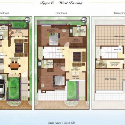 prestige-woodside-floor plan