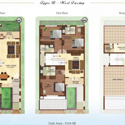 prestige-woodside-floor-plans