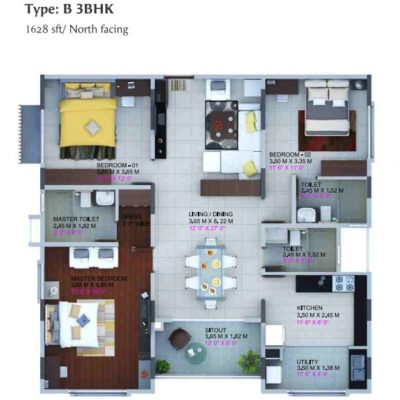 vaishnavi-north-24-plan