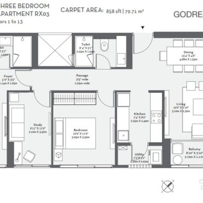 godrej-origins-3-bedroom-the-trees-floor-plans