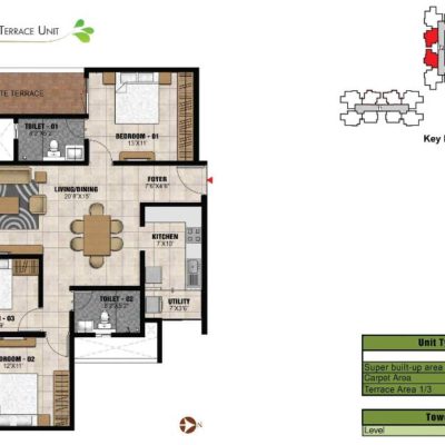 prestige-park-square-3-bedroom-plans