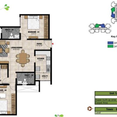 prestige-park-square-3-bhk-floor-plan