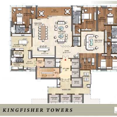 Prestige-kingfisher-towers-floor-plans