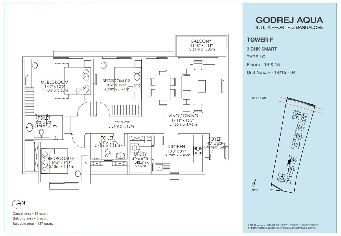 godrej-aqua-2-bhk-apartment-plan