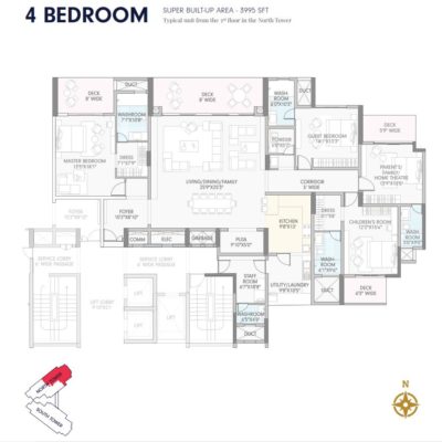 b&b-opulent-spire-4-bedroom-floor-plans