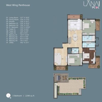 lanai-pcoc-koramangala-pent-house-floor-plans