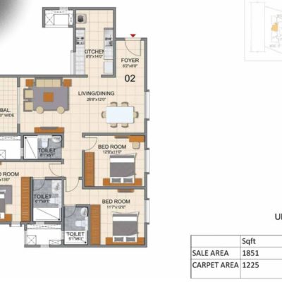 prestige-north-point-floor-plan