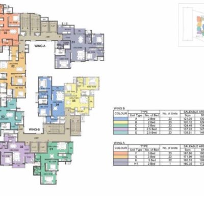 prestige-north-point-tower-plan