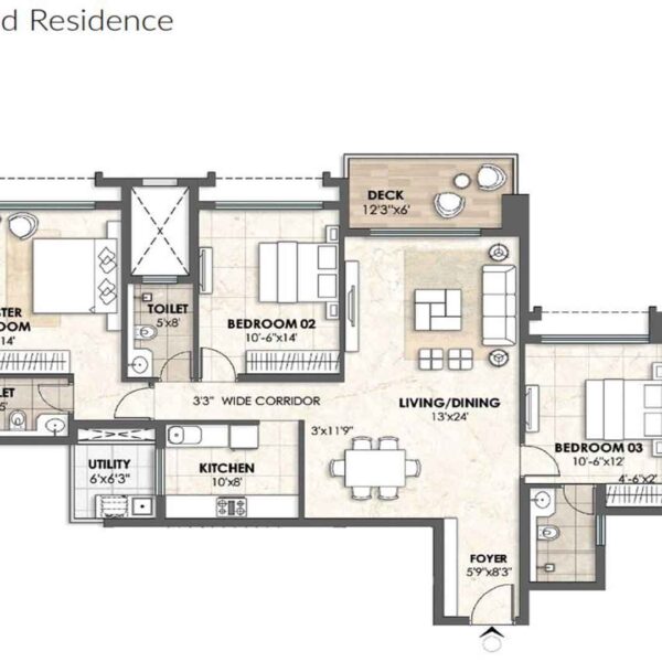 lodha-azur-3-bedroom-floor-plan