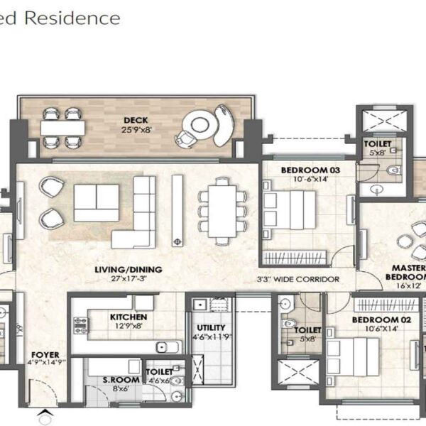 lodha-azur-4-bedroom-floor-plan